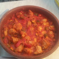 El cooksnap de Miguel Gonzalez Aranguren cuando hizo Pollo con pisto.