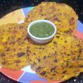 Krishna Soni 's cooksnap of when they made આલુ પરાઠા(Aloo PAratha Recipe In Gujarati).