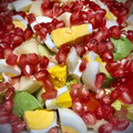 El cooksnap de Mabi cuando hizo Ensalada de granada y manzana.