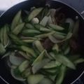 Cooksnap của Hoàng Hương Thái khi họ làm theo món Thịt bò xào dưa leo hành tây
