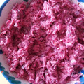 El cooksnap de Noemí Guillamón cuando hizo Ensaladilla de remolacha.