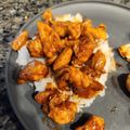 Danielle Verreaux's cooksnap of when they made Sweet, sticky and spicy chicken.