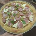 Cooksnap de Roberto Machado quando cozinhou Pizza.