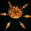 Chanda shrawan Keshri का कुकस्नैप जब उन्होंने क्रिस्पी अरबी मसाला (crispy arbi masala recipe in Hindi) बनाया था।