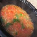 El cooksnap de RoxZU cuando hizo Cuaresma: Sopa de huachal.