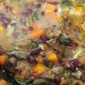 El cooksnap de Carmen66 cuando hizo Potaje de verduras con alubias rojas.