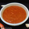 Geeta Panchbhai का कुकस्नैप जब उन्होंने टमाटर की चटनी (Tamatar ki chutney recipe in hindi) बनाया था।