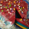 Cooksnap dari nitta untuk resep Rainbow cake kukus irit 3 telur