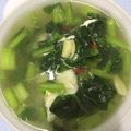 Cooksnap AdiyIza semasa beliau membuat Sup Sawi.