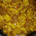 El cooksnap de aida cuando hizo Gazpachos manchegos.