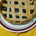 El cooksnap de Karla Cortes Aguilera cuando hizo Pie de Ciruela (Plums Pie).