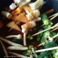 Cooksnap Ziana Chesaad semasa beliau membuat Oden (Steamboat).
