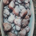El cooksnap de Andrés cuando hizo Buñuelos de banana.
