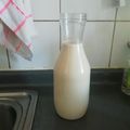 El cooksnap de AndreaMarie cuando hizo Leche de avena.