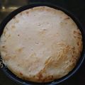 El cooksnap de gabriel B cuando hizo Tarta de jamón y queso con masa líquida.