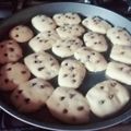 El cooksnap de aldana2912 cuando hizo Cookies de manteca con chips de chocolate y rocklets.