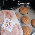 El cooksnap de Irina Prado cuando hizo Pan de papa integral para hamburguesa o sándwich.