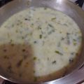 El cooksnap de Natalia Martel cuando hizo Salsa de puerros y pollo 🙌🏻💛.