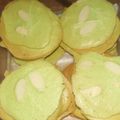 Cooksnap dari Rachma Haika Radhitya untuk resep Almond Krispi Pandan Keju (khas surabaya)
