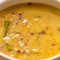 Neerza khan's cooksnap of when they made Dhaba style dal fry.