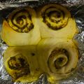 嬌嬌 的 手撕蔥花麵包 cooksnap