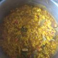 El cooksnap de Isabel cuando hizo Arroz meloso con verduras (Thermomix).