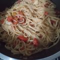 El cooksnap de LabMec cuando hizo Espaguetis a la checca "KEKA".