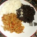 El cooksnap de Lu Allende cuando hizo Ropa Vieja cubana.
