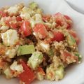 El cooksnap de Angélica cuando hizo Quinoa veraniega.
