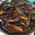 El cooksnap de Paulina Balan cuando hizo Aceite de chile pasilla.