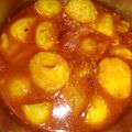 Sampa Chandra's cooksnap of when they made আলুর দম (aloor dum recipe in Bengali).