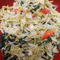 Cooksnap dari rini utami untuk resep Kangkung bunga pepaya tumis...sedaap