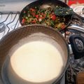 El cooksnap de Paula Bravo cuando hizo Salsa blanca LIGHT.