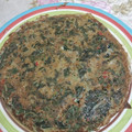 El cooksnap de Hector Bobadilla cuando hizo Tortilla de acelgas y cebolla.