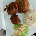 Enefola Joy Owoicho's cooksnap of when they made Jollof Rice.