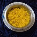 Shubhosri Banerjee's cooksnap of when they made বাসন্তী পোলাও (Basonti pulao recipe in Bengali.