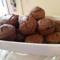 El cooksnap de Andrea cuando hizo Muffins de chocolate con corazón de dulce de leche.