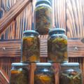 El cooksnap de Analí cuando hizo Hongos de eucalipto al escabeche.