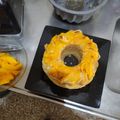 El cooksnap de Vane Fernández cuando hizo Budín de manzana.