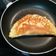 El cooksnap de Yoli Caballero cuando hizo Creps salados de jamón serrano y queso.