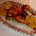 El cooksnap de carme castillo cuando hizo Coquelet al horno con patatas panaderas.