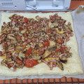 El cooksnap de Almudena Collado cuando hizo Hojaldre de setas y bacon.