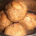  Chef Richa pathak. का कुकस्नैप जब उन्होंने बादाम के लड्डू (Badam ke laddu recipe in Hindi) बनाया था।