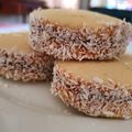 El cooksnap de Pamela Morales cuando hizo Alfajores de maicena.