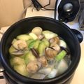 王冠雁 的 蛤蜊絲瓜~~~一滴水都不加喔！！ cooksnap