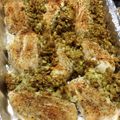 baabychef's cooksnap of when they made Major's stuffed chicken breast.
