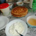 Maheen Momin's cooksnap of when they made Aaloo ka paratha.