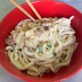 Cooksnap dari Annisa Andiani untuk resep Carbonara Udon