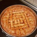 Eszter Magyari Cooksnap-ja, amikor elkészítette a(z) Mézes-fahéjas almatorta receptet.