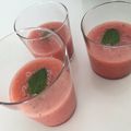 El cooksnap de Andreita cuando hizo Batido de Melón y Sandía.
